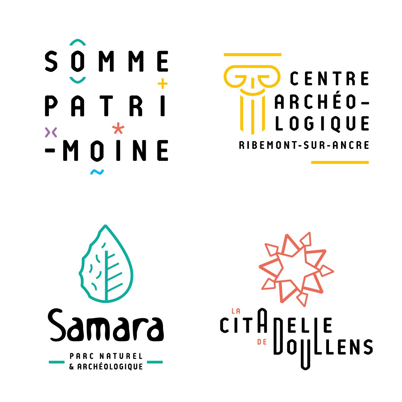4logos fond blanc